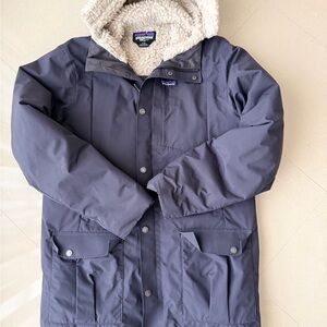 Patagonia Men's Dark Blue Parka Coat